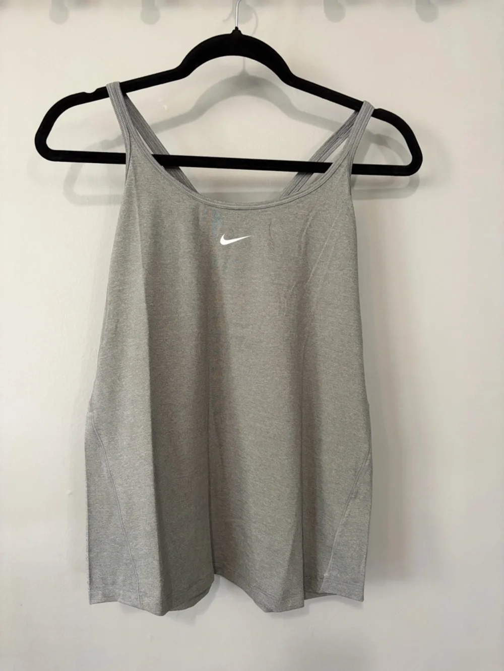 Nike Gray Racerback Dri-FIT Tank - Picture 1 of 2